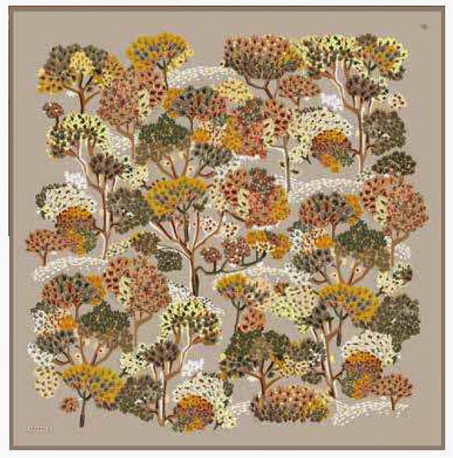 Armine Blossom Mustard AR9209-34 90cm