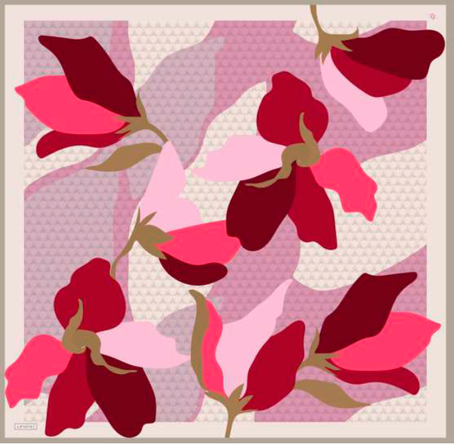 Armine Tulip Spray AR9119-5 90cm