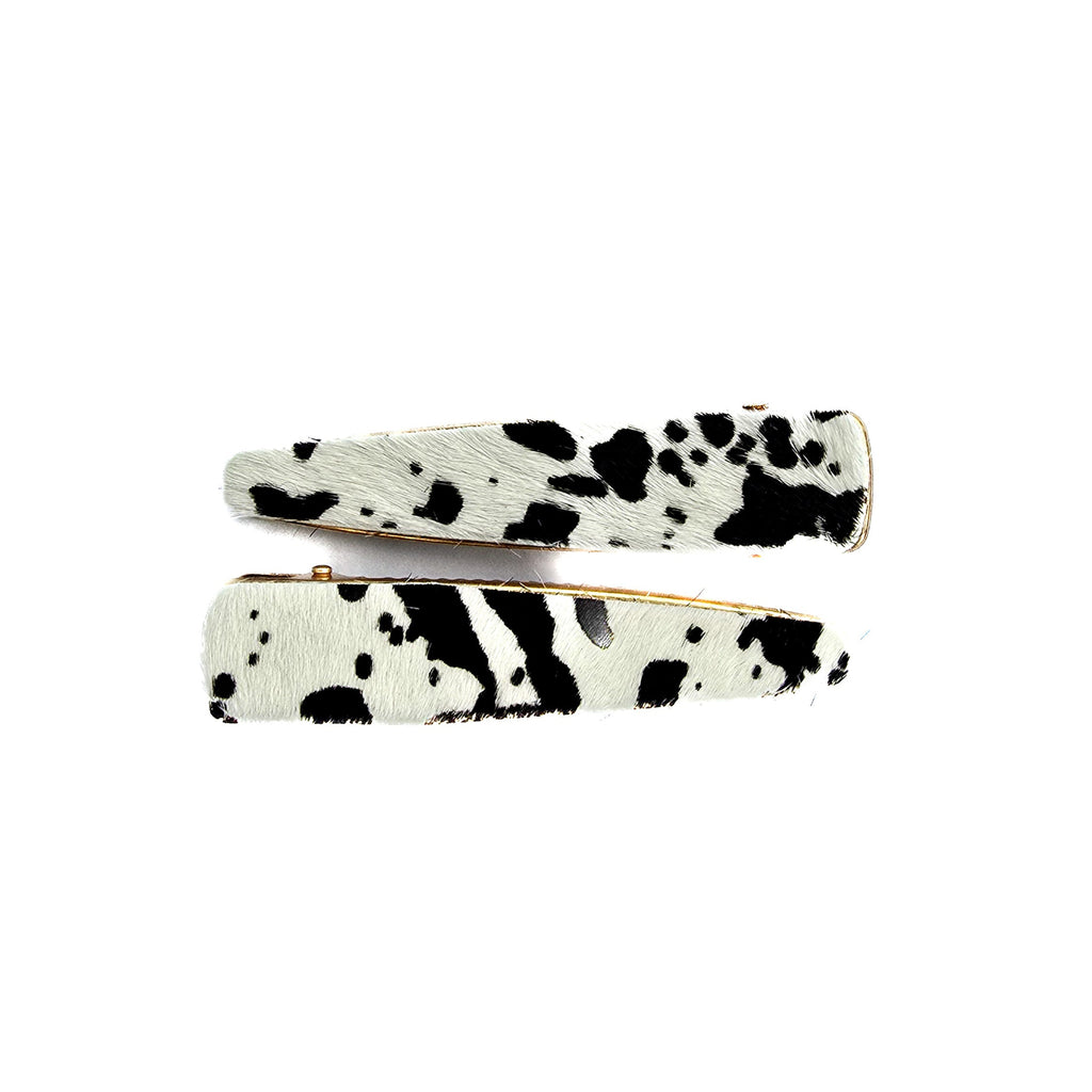 Chessington Alligator Clip Black/White