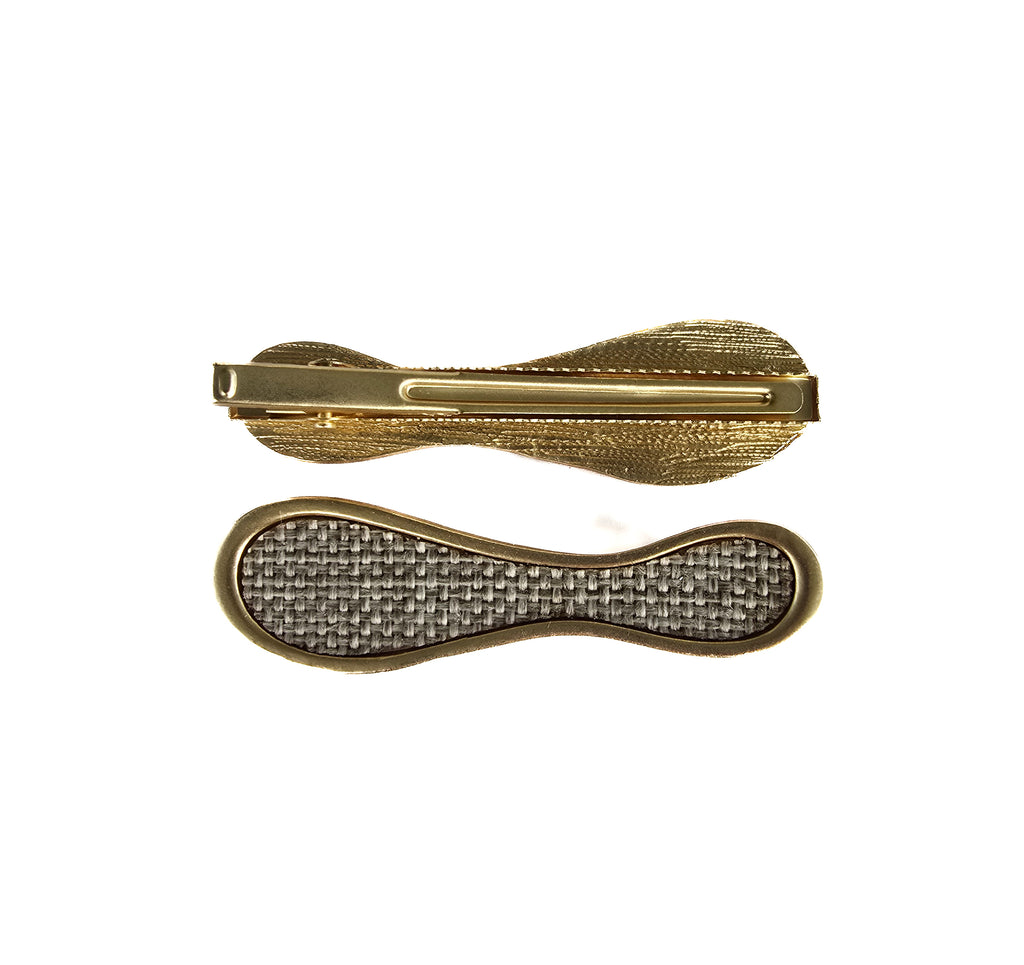 Vivente Fareham Alligator Clip Light Brown AC291