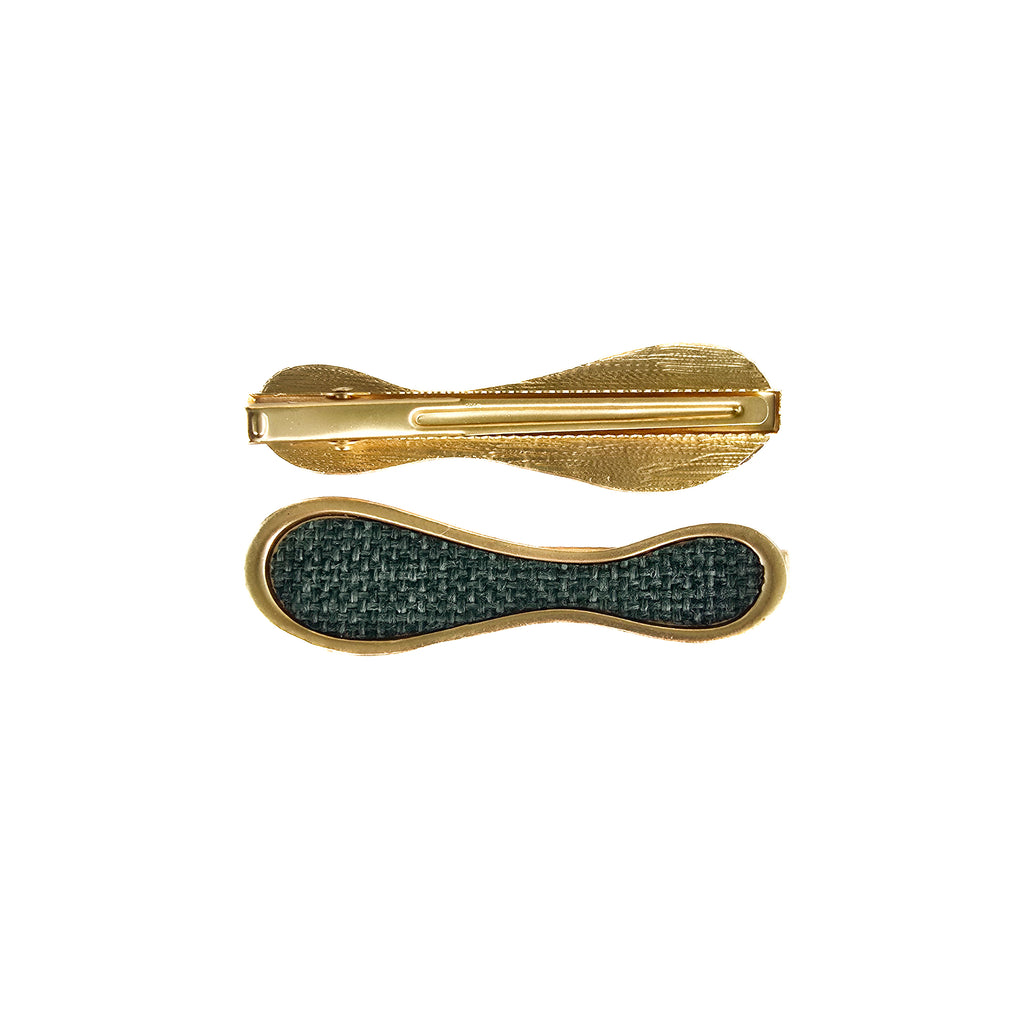Vivente Fareham Alligator Clip Dark Green AC294