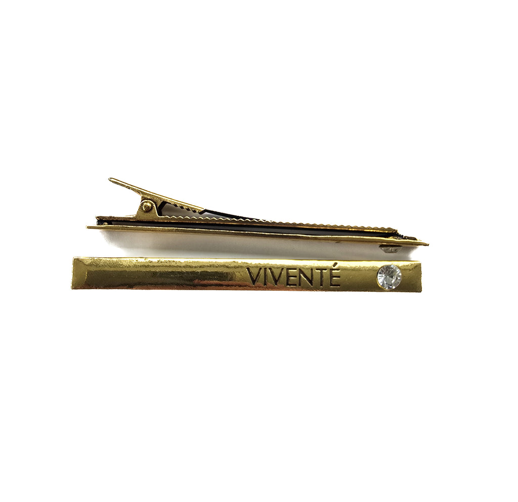 Vivente Fleet Alligator Clip Antique Gold AC296