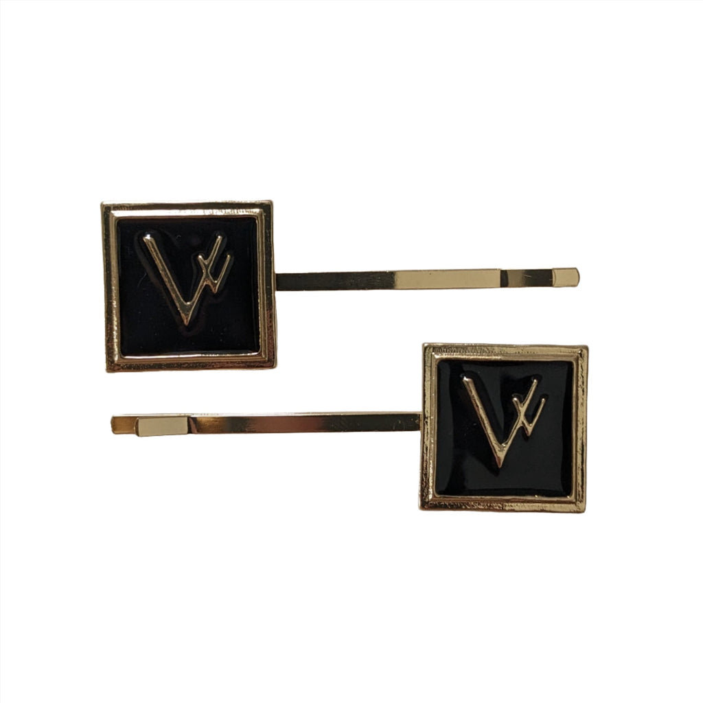 Signature Scarf Clips Black