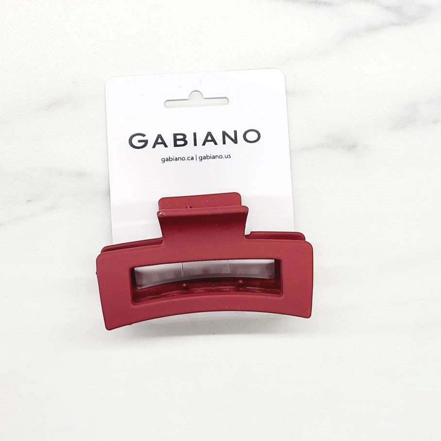 Uniform Claw Clip Burgundy