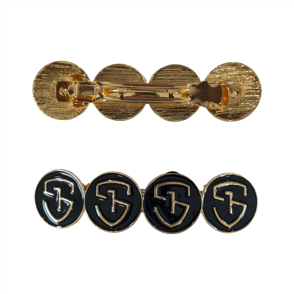 OSG Barrette Navy/gold