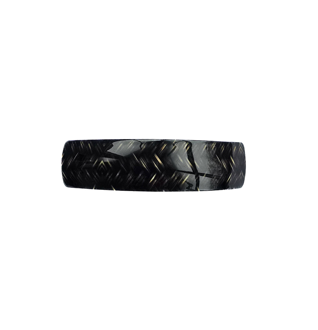 Crosby Barrette Clip Dark Brown