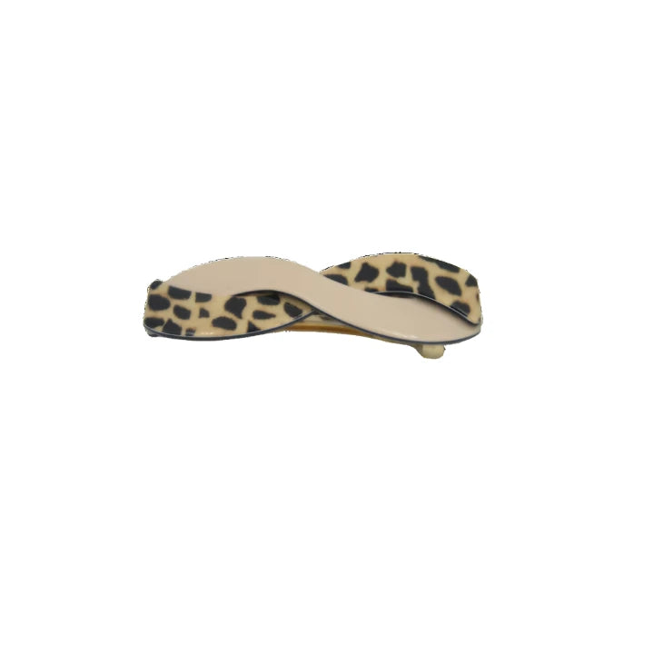 Tilli Barrette Cream Leopard