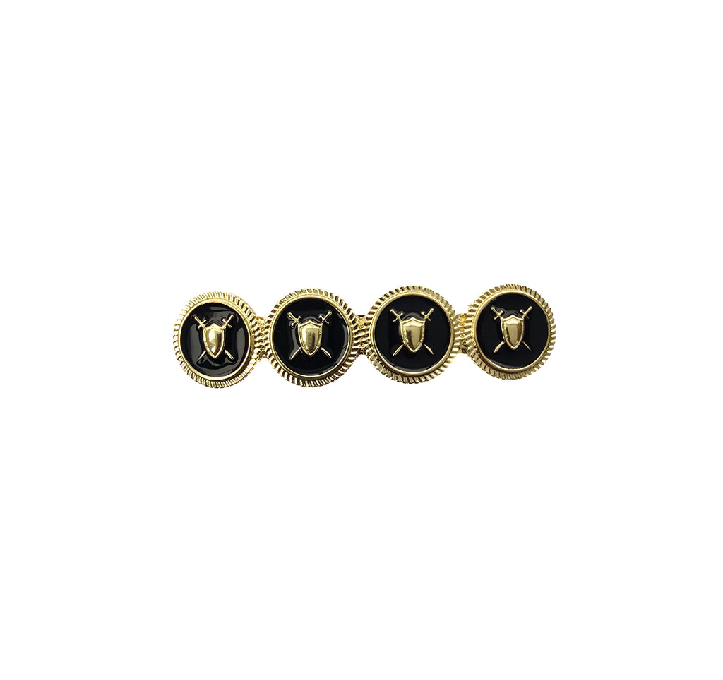 Bingley Barrette Clip Black