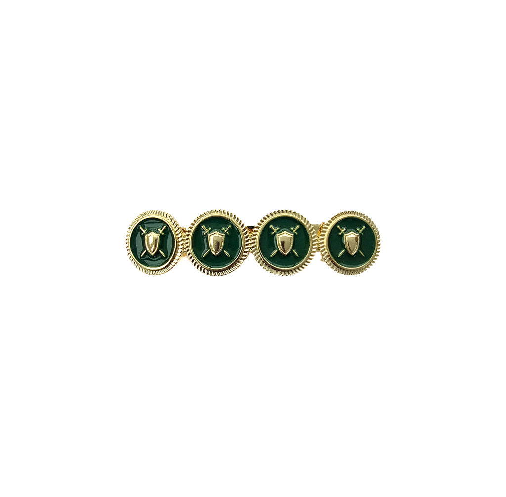 Bingley Barrette Clip Green