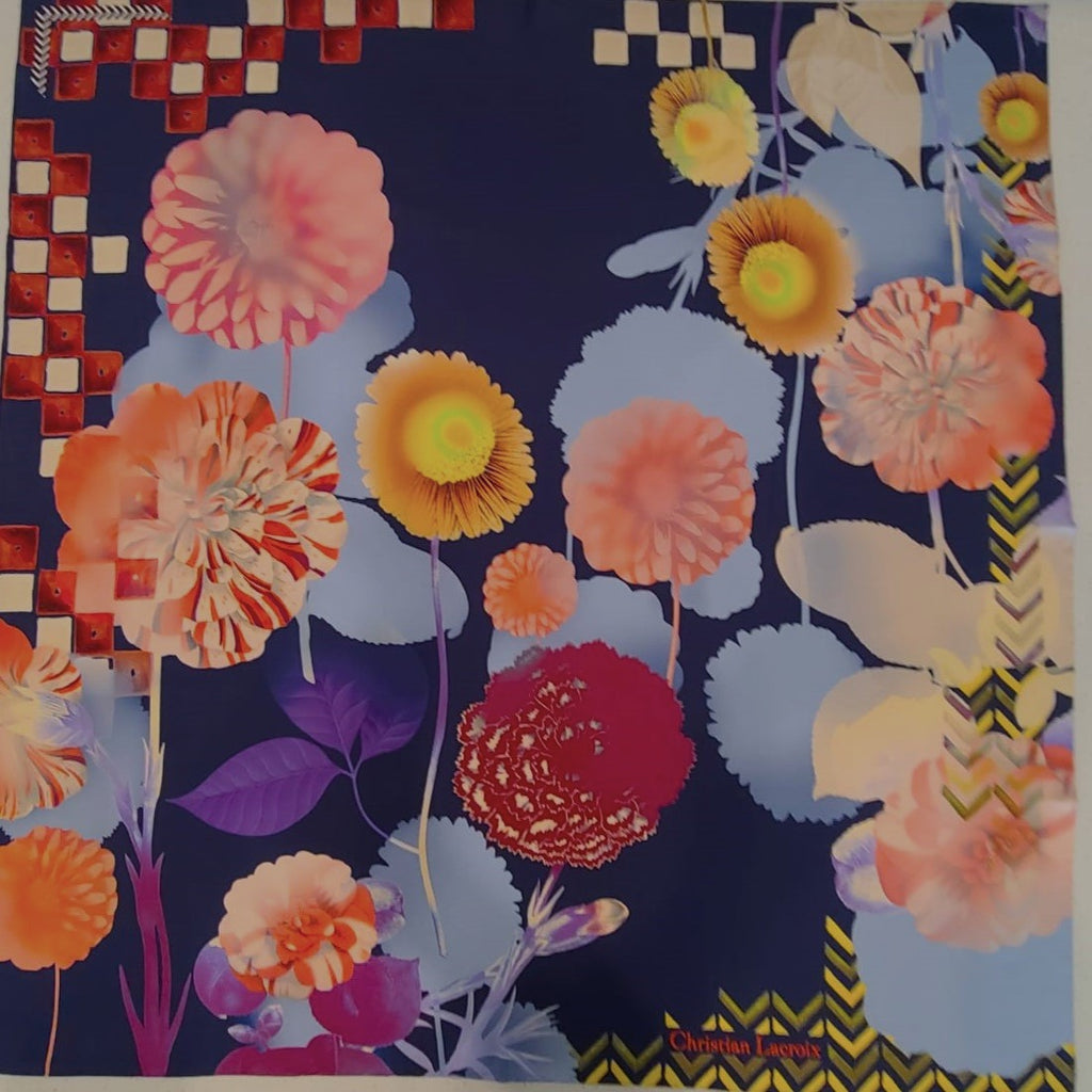 Lacroix Carnations Deep Blue