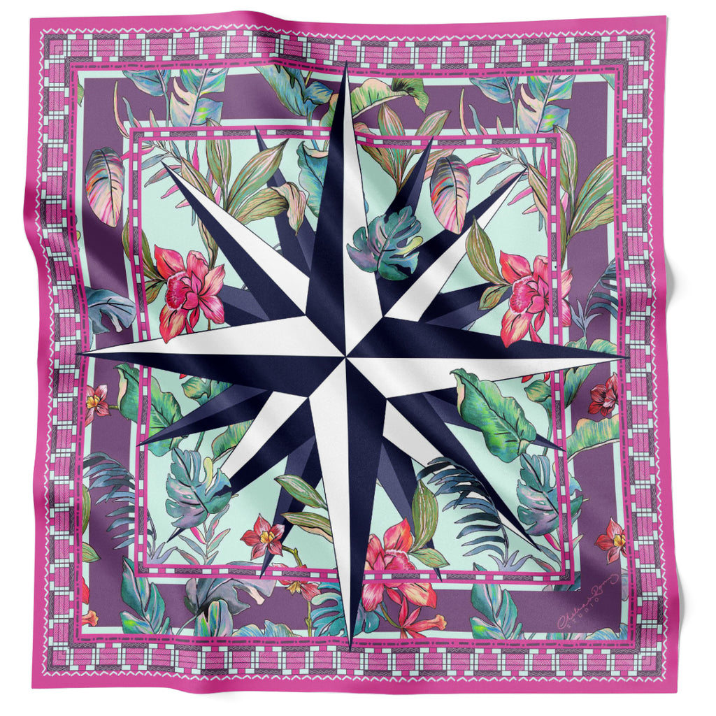 Studio Tropical Compass Pink