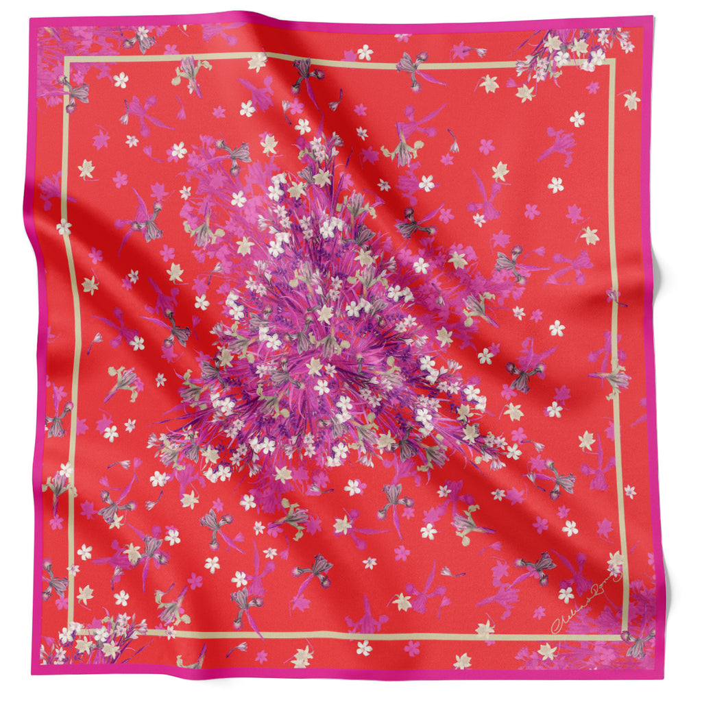 Scattered Bouquet Fuschia