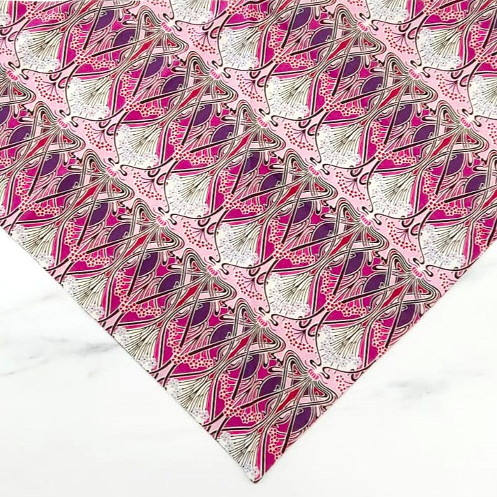 Triangle Cotton Scarf - Ianthe Pink