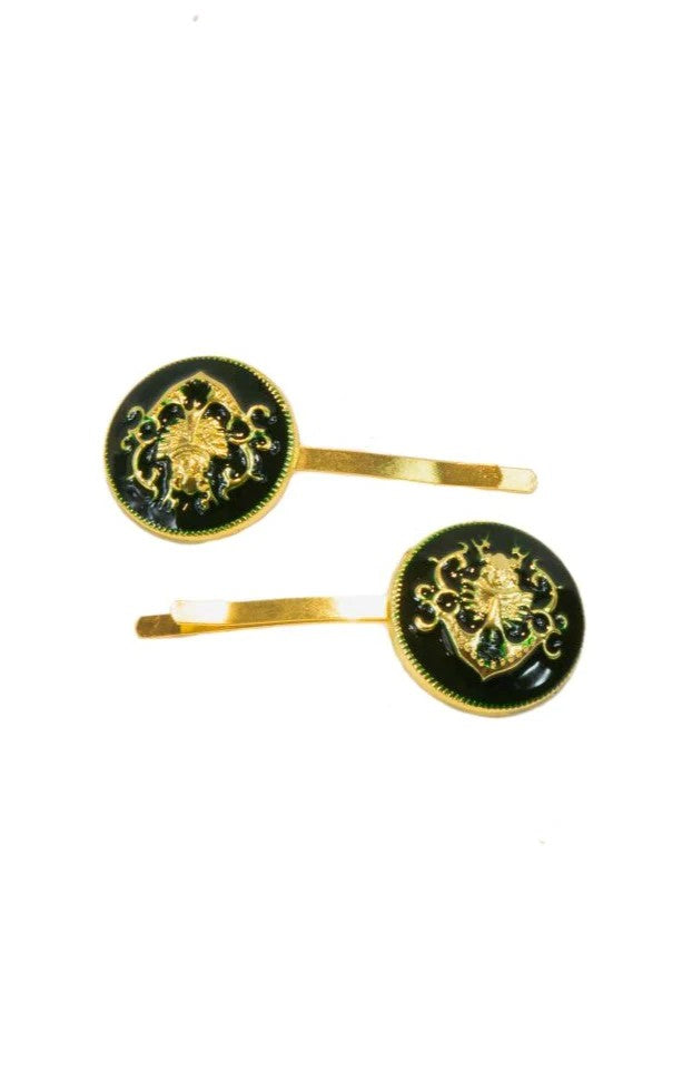 Aria Clips Green