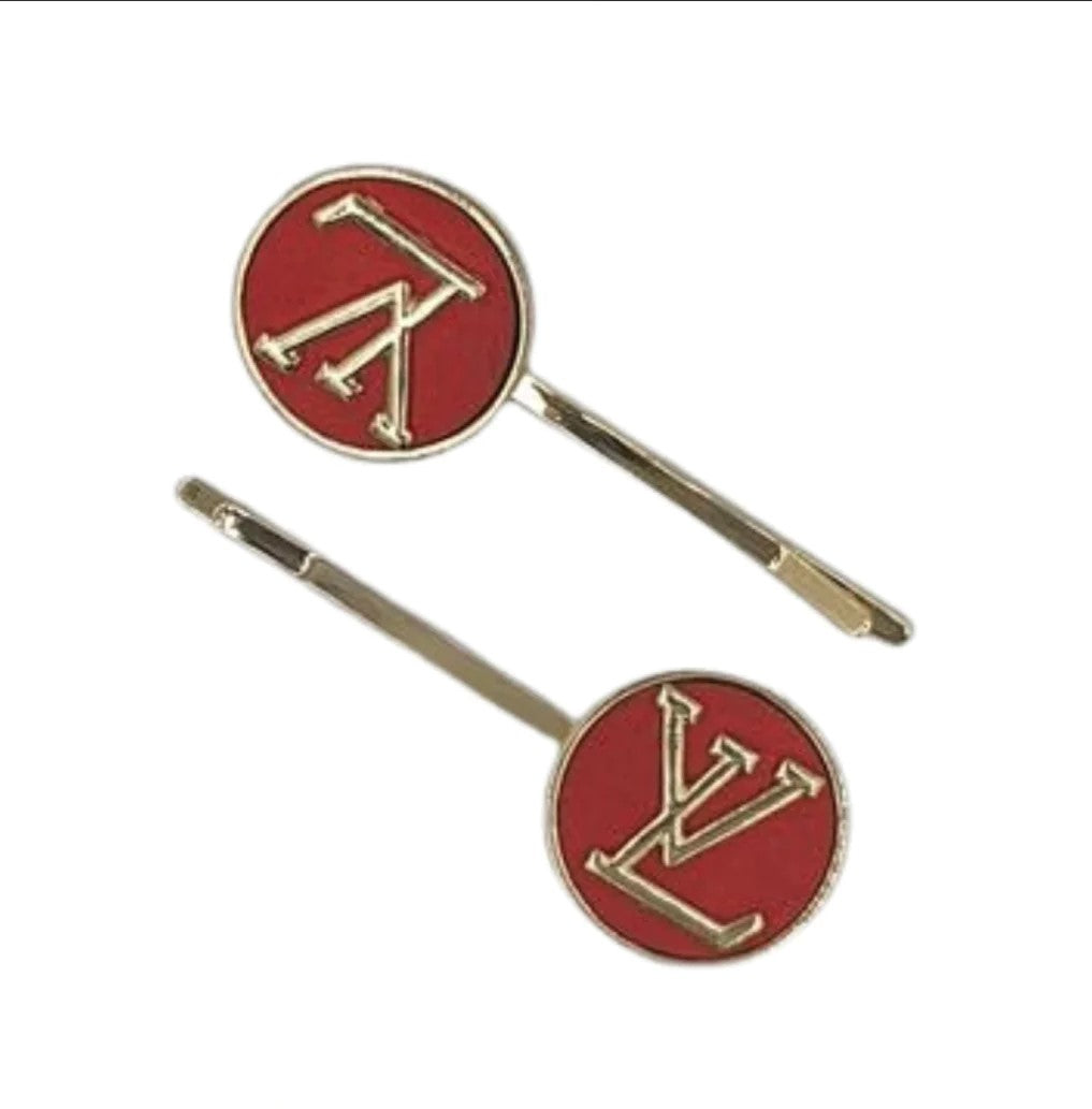 VL Round Clips Red