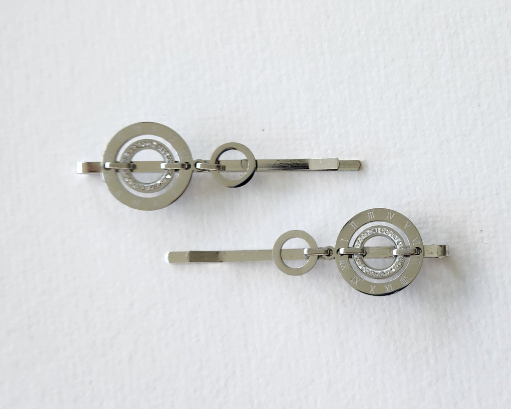 Felcourt Clips Silver