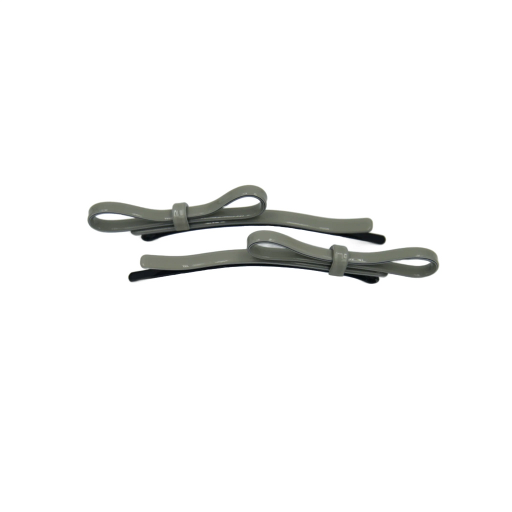 Taskia Bow Slides Sage