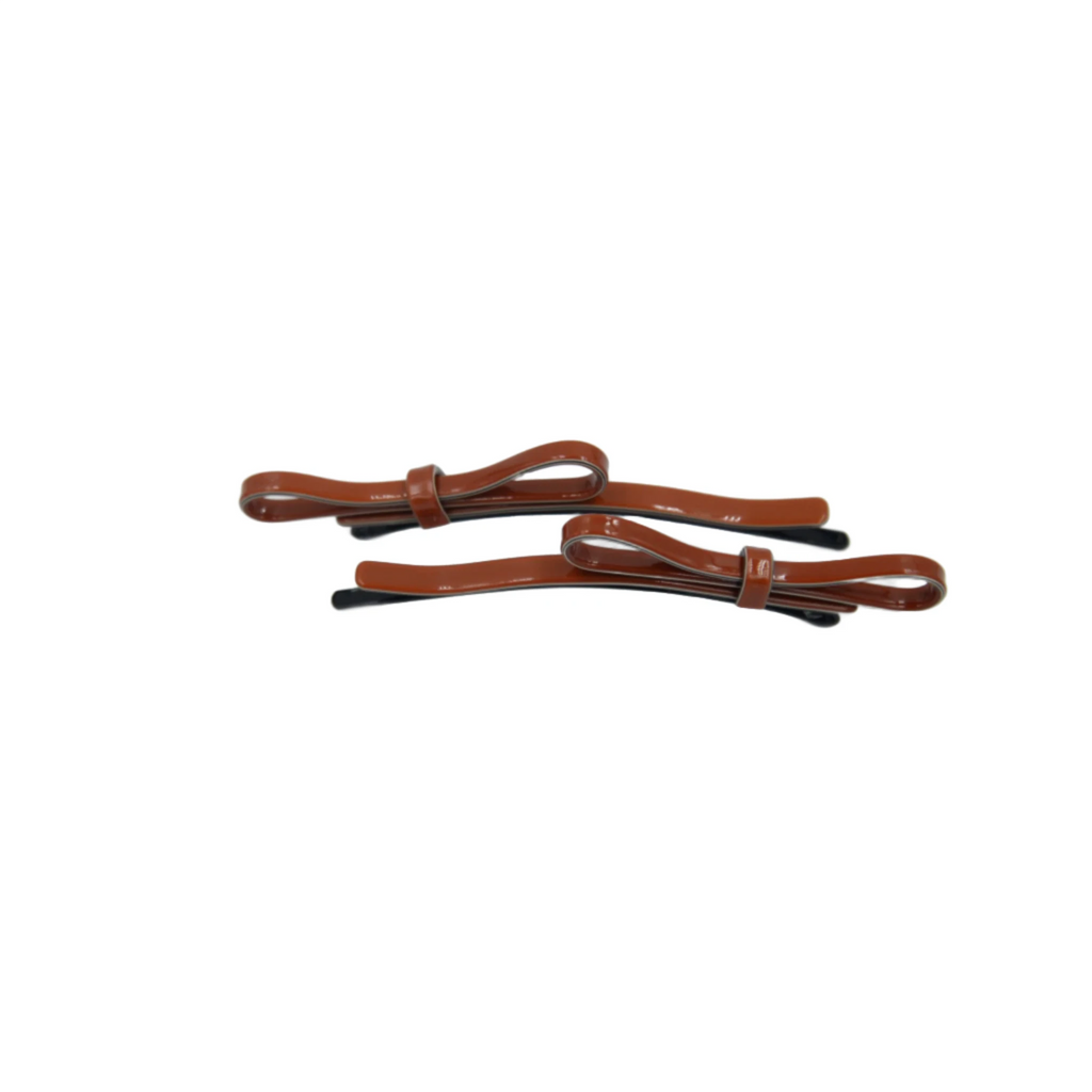 Taskia Bow Slides Rust