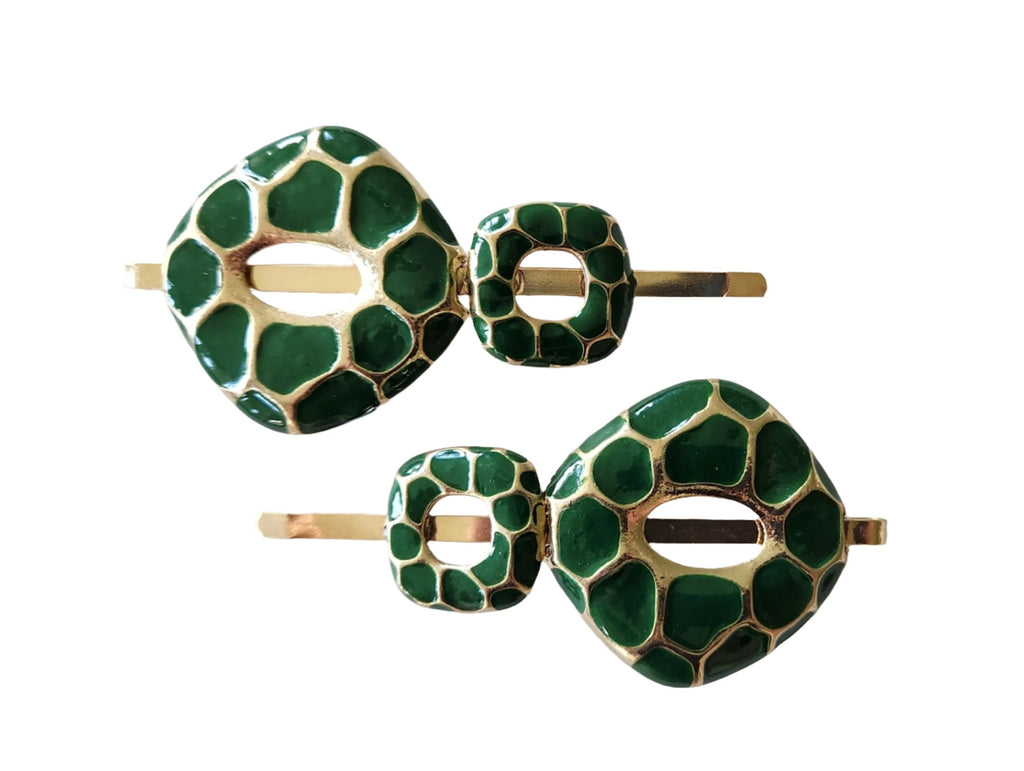 Idbury Clips Green