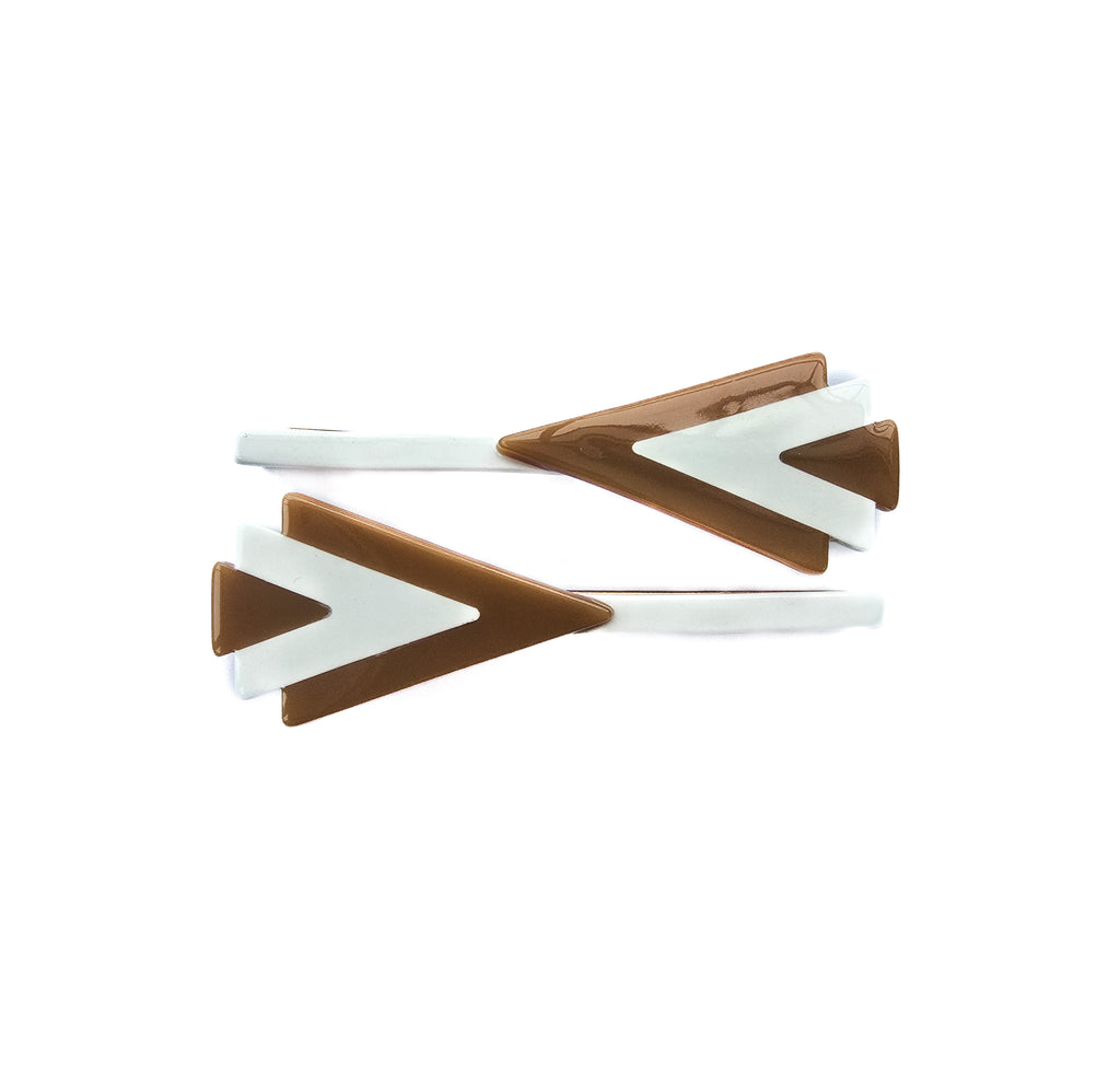 Eccles Clips Rust, White