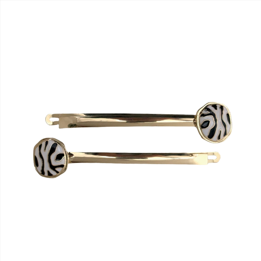 Abstract Clips Black White