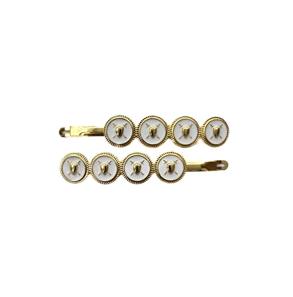 Bingley Clips White