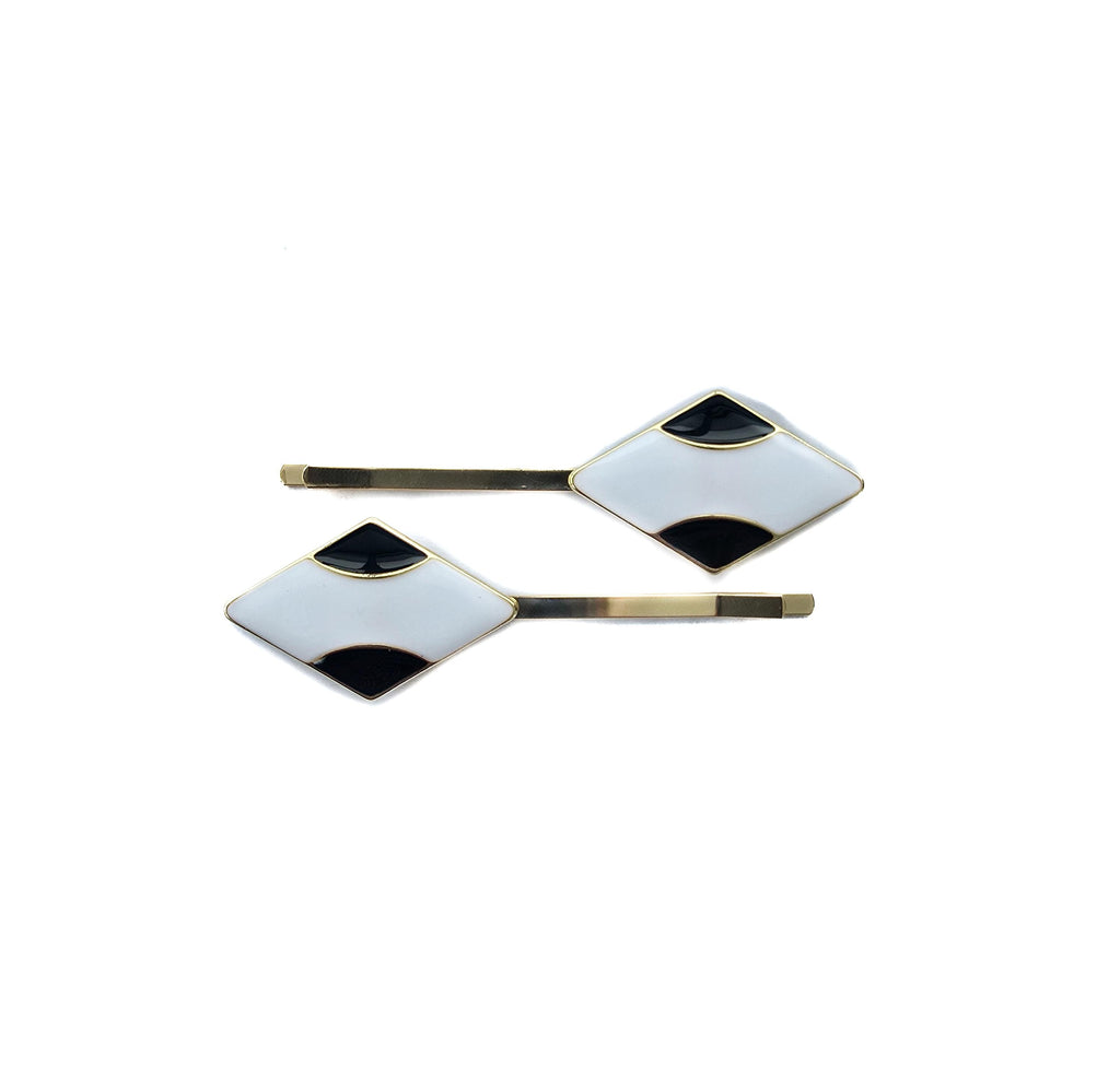 Beaufort Clips Black/White