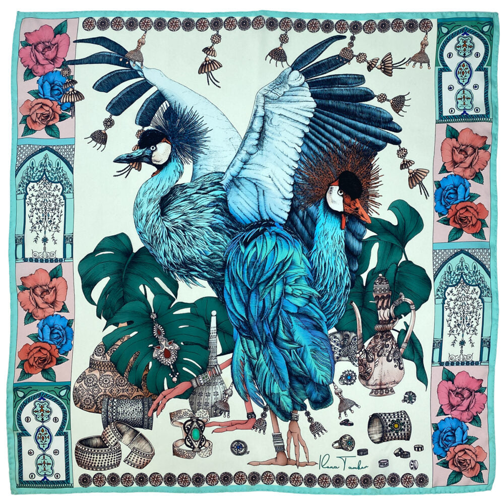 The Grand Treasure of African Crowned Crane Mint