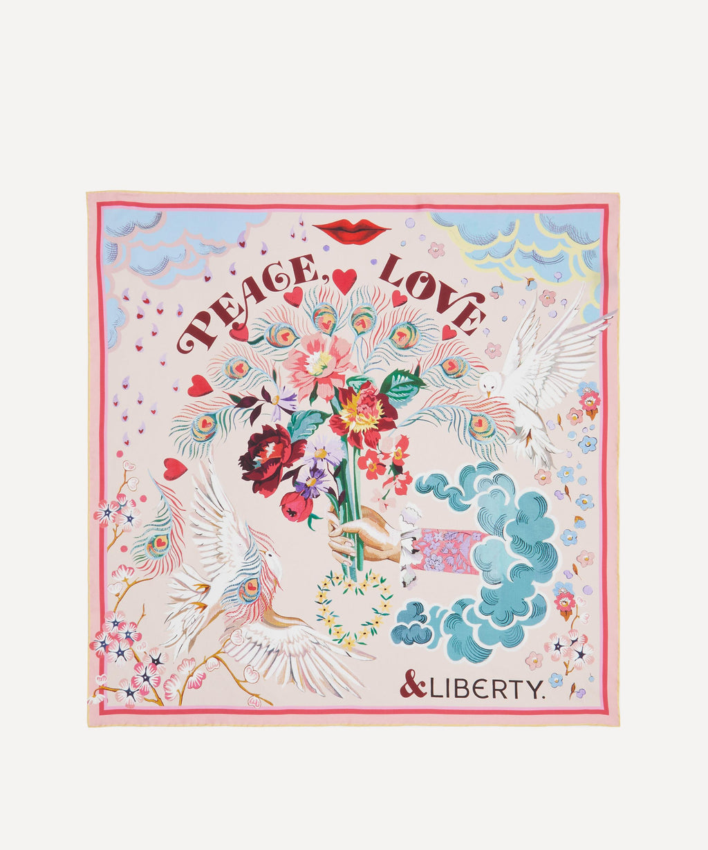 Peace Love Liberty Pink