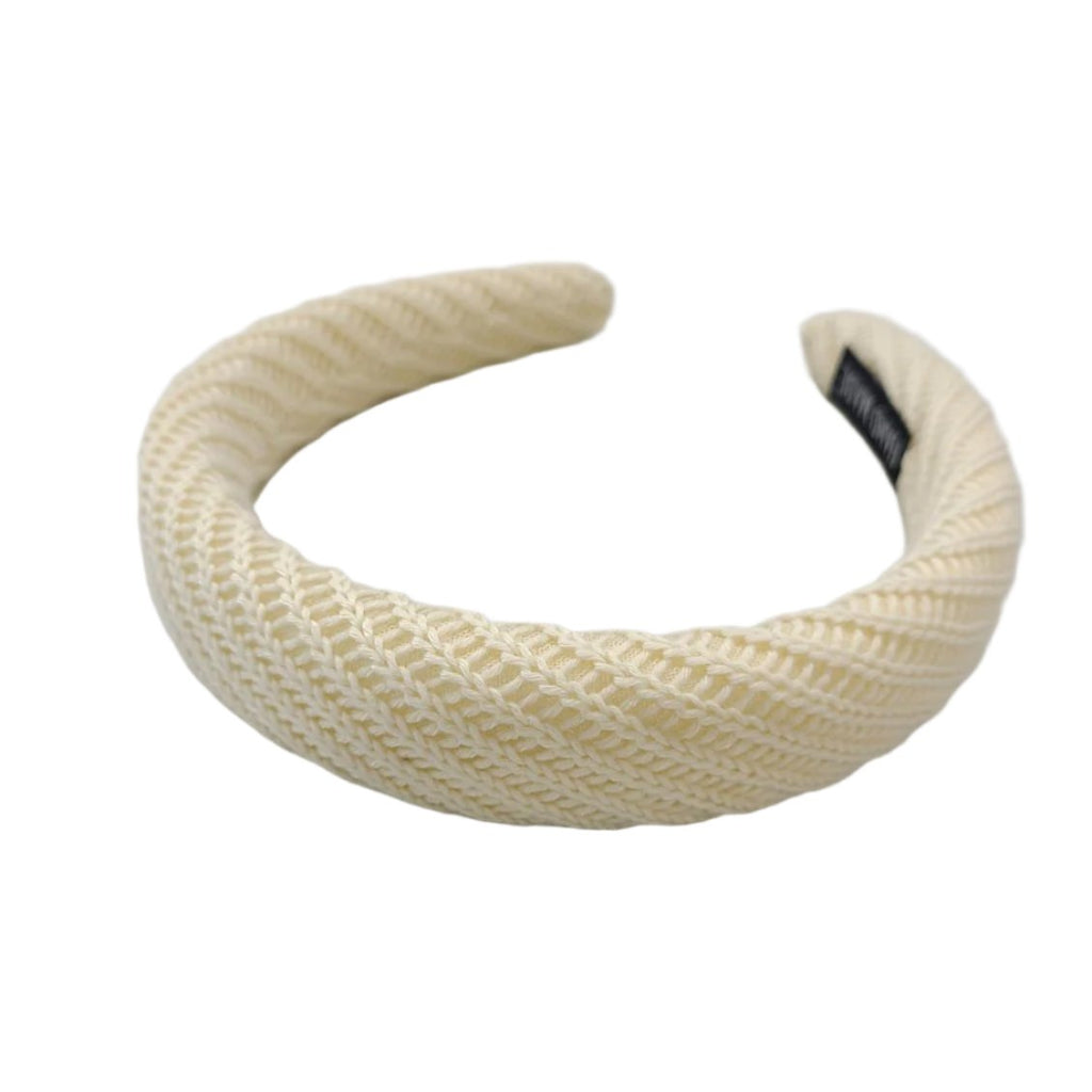 Sweater Knit Headband Cream