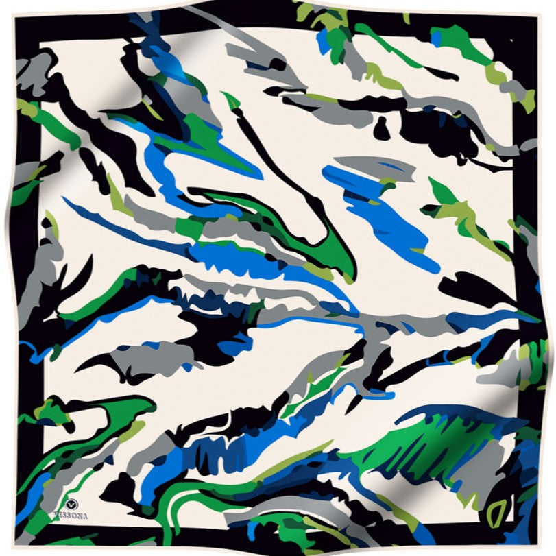 Abstract Camo Jade