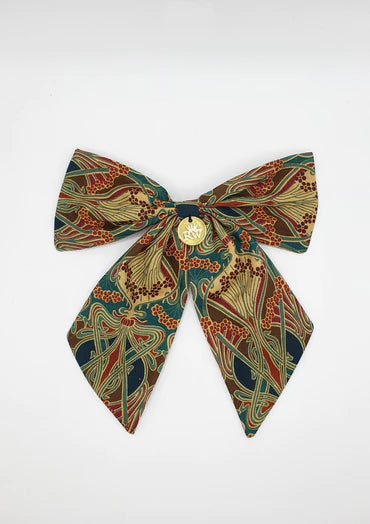 Elisabeth Ianthe Alligator Clip Brown