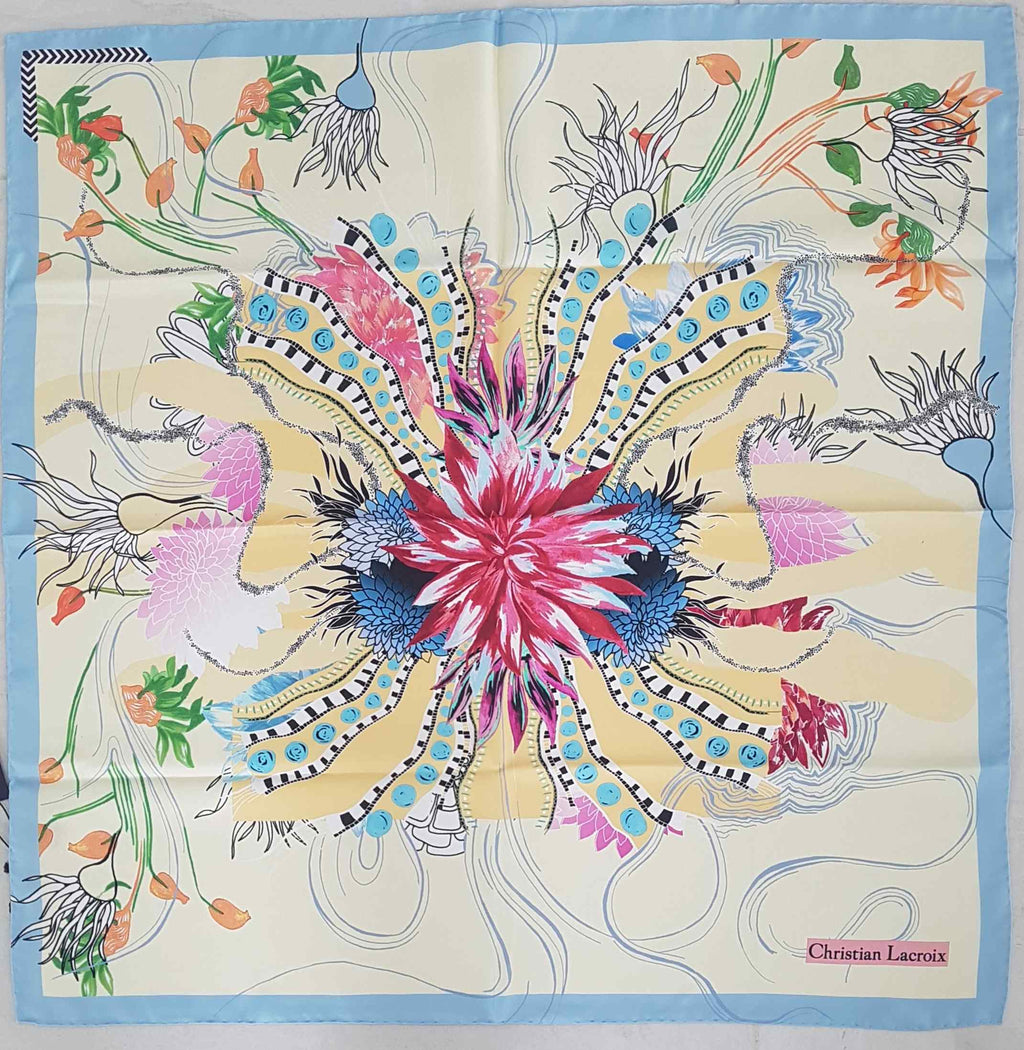 Christian Lacroix Ocean Blooms/yellow CL233-2 70cm