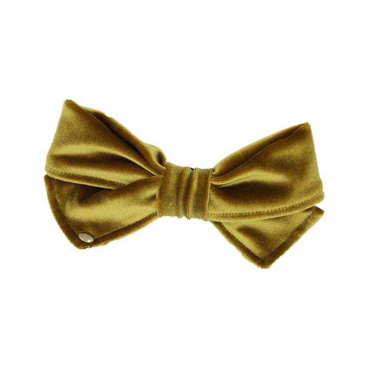Mia Velvet Bow Gold