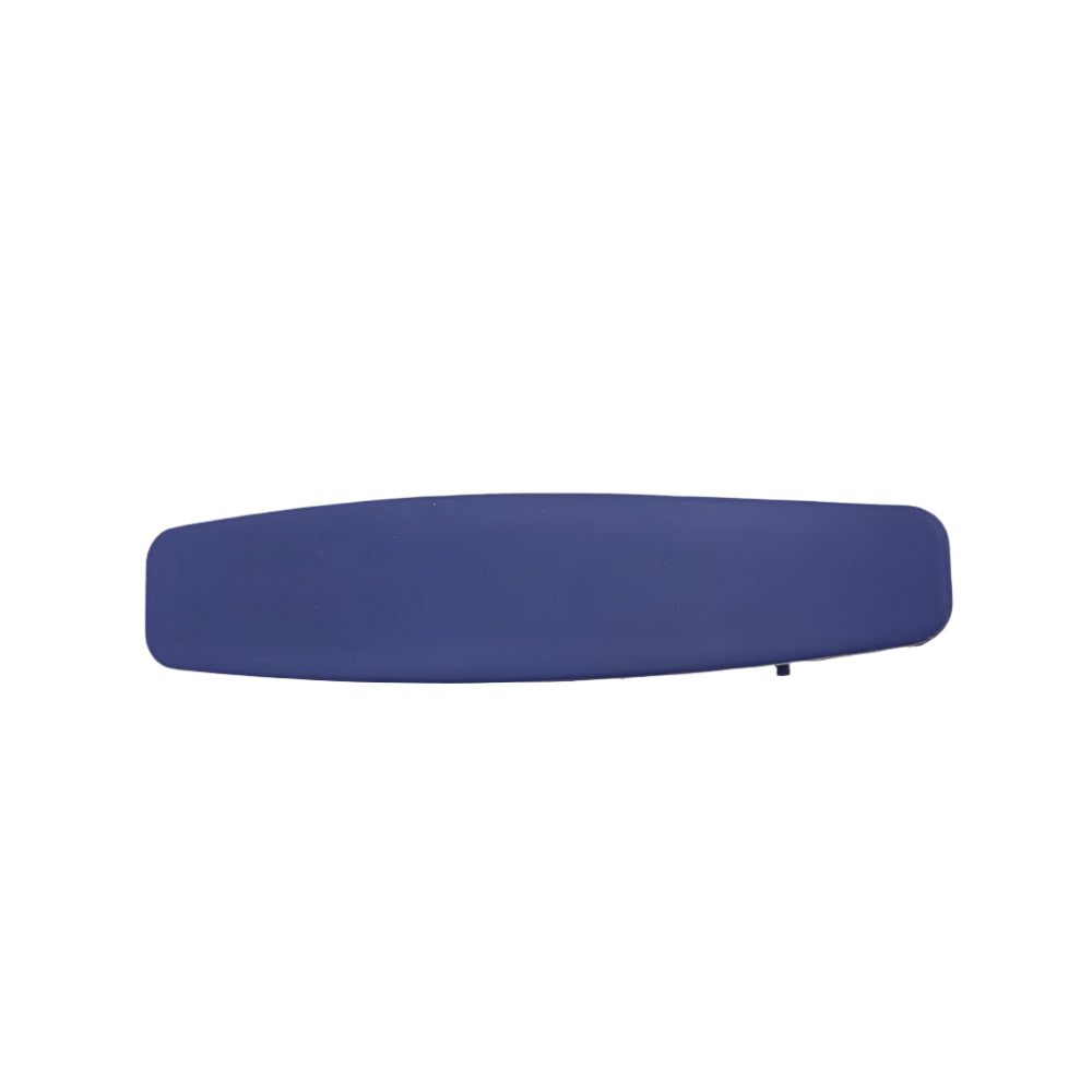 Matte finish Alligator Clips Solid Navy HC247
