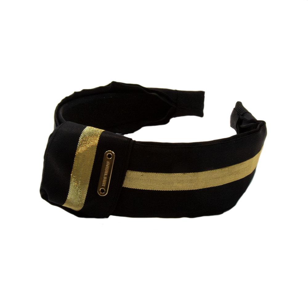 Karenza Headband Black/Gold