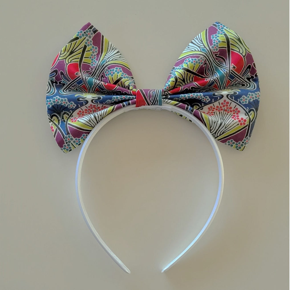 Girls Upright Bow Band Ianthe Multicolour