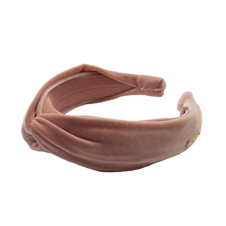 Luna Twist Band Dusky Pink
