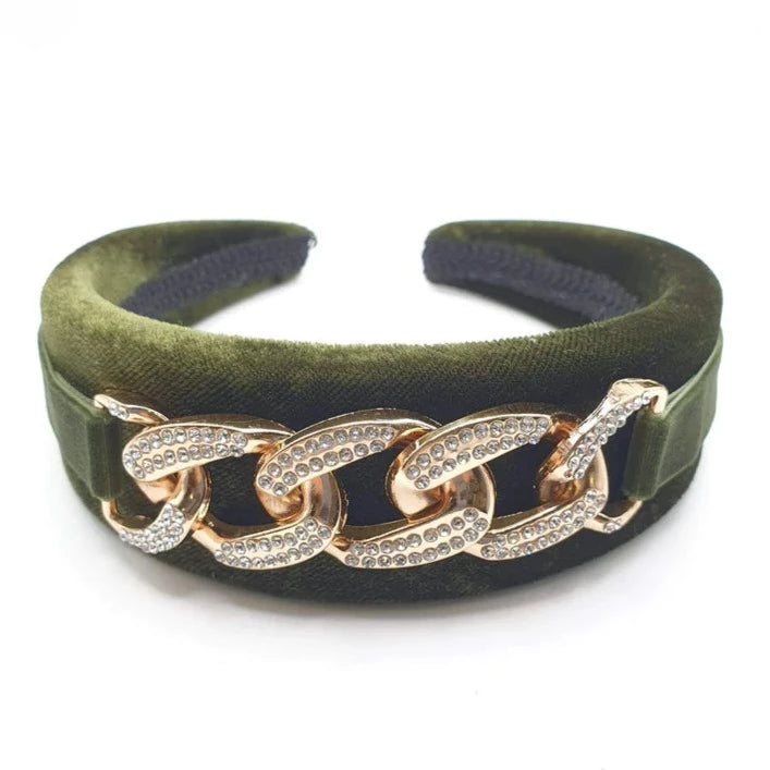 Gemma Headband Olive