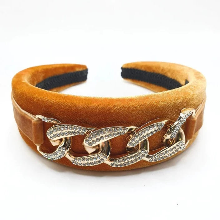 Ruby Willow Gemma Headband Burnt Orange RW569