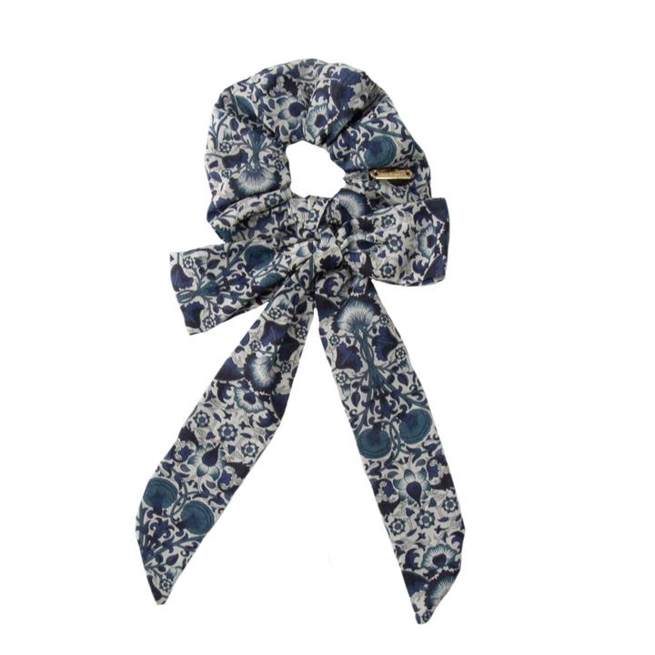 Consuela Scrunchie with Ties Liberty Lodden Blue