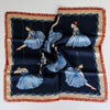 chiara coco Fringed Arabesque Navy Rust CC269-3 70cm