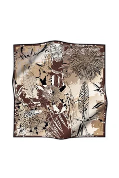 Abstract Forest Chocolate Brown