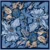 Armine Abstract Flowers Navy AR9337-81 90cm