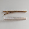 2 Bar Pearl Scarf Clips AC170