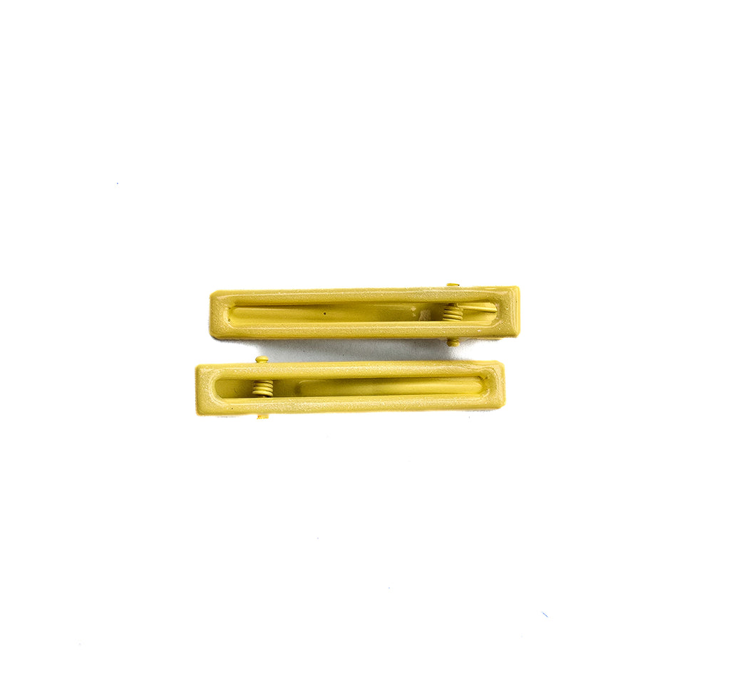 Vivente Cheam Alligator Clips Yellow AC2017