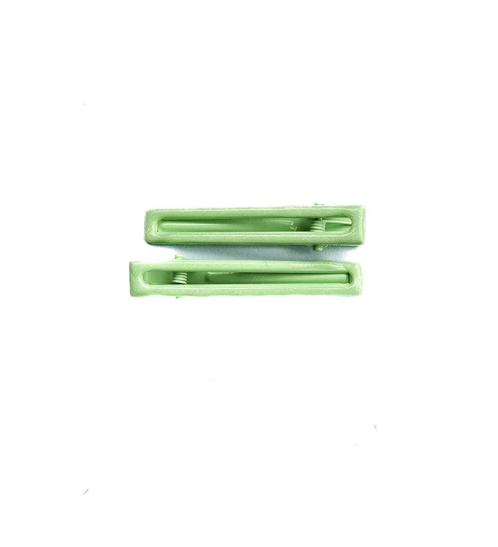 Vivente Cheam Alligator Clips Green AC2018