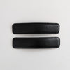 Leather Snap Clips Black AC435