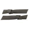 Leather Bowknot Clips set grey AC460