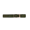 Faux Leather Buckle Clip - Green - AC994